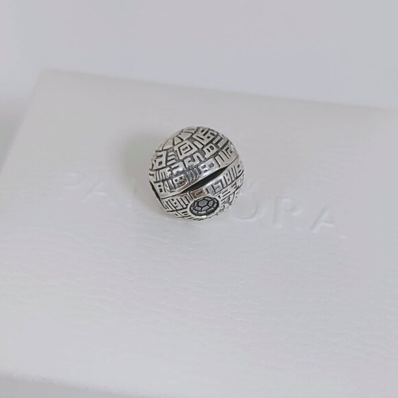 Pandora Star Wars Death Star Clip Charm S925 Sterling Silver with box - Picture 7 of 9
